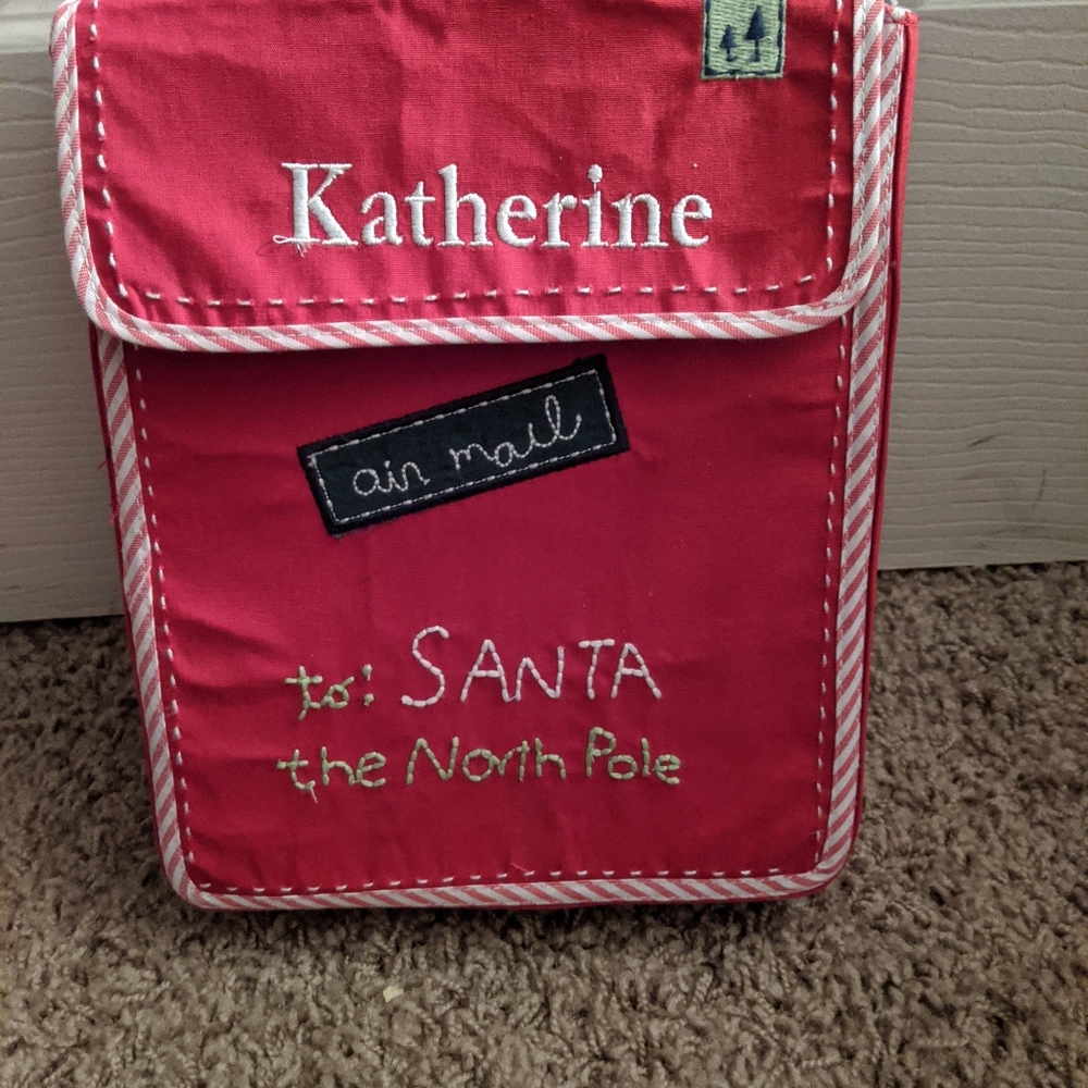 Katherine Santa's mail bag